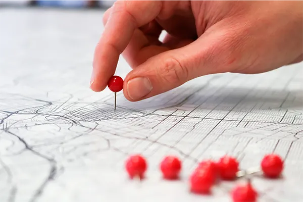 Pin de Marcado en un Mapa • Cirecom Movilidad